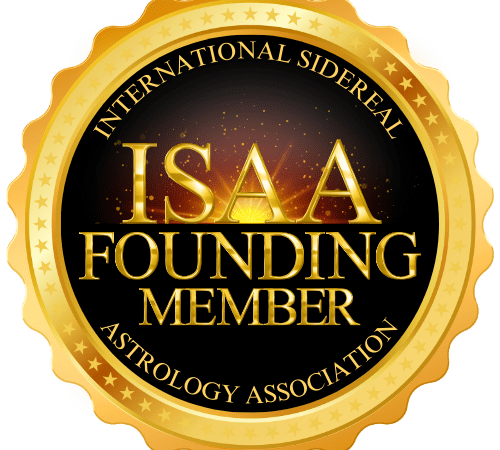 International Sidereal Astrology Association (ISAA) Founding Member Seal