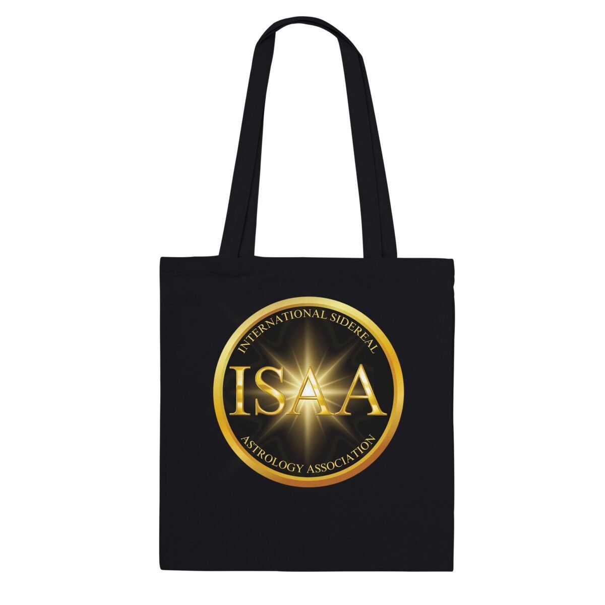 ISAA Premium Tote Bag – Black