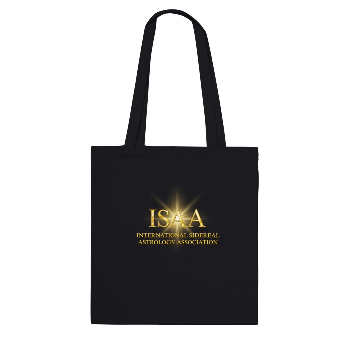ISAA Premium Tote Bag – Black