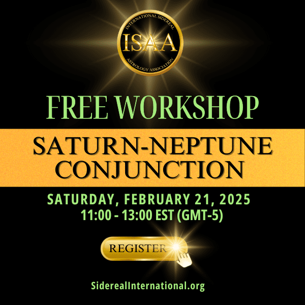 ISAA International Sidereal Astrology Association Saturn Neptune Conjunction Roundtable